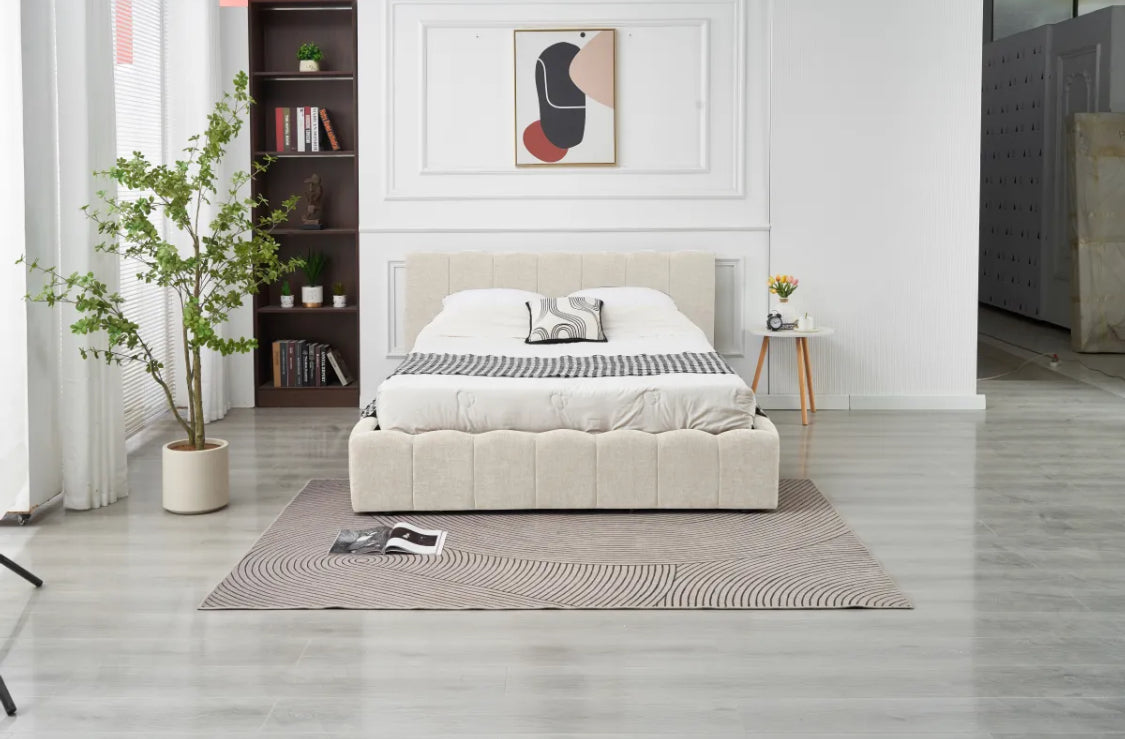 Lit coffre - LUNA - chenille