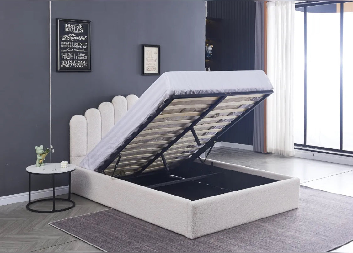 LIT COFFRE - NATURA - velours doudou