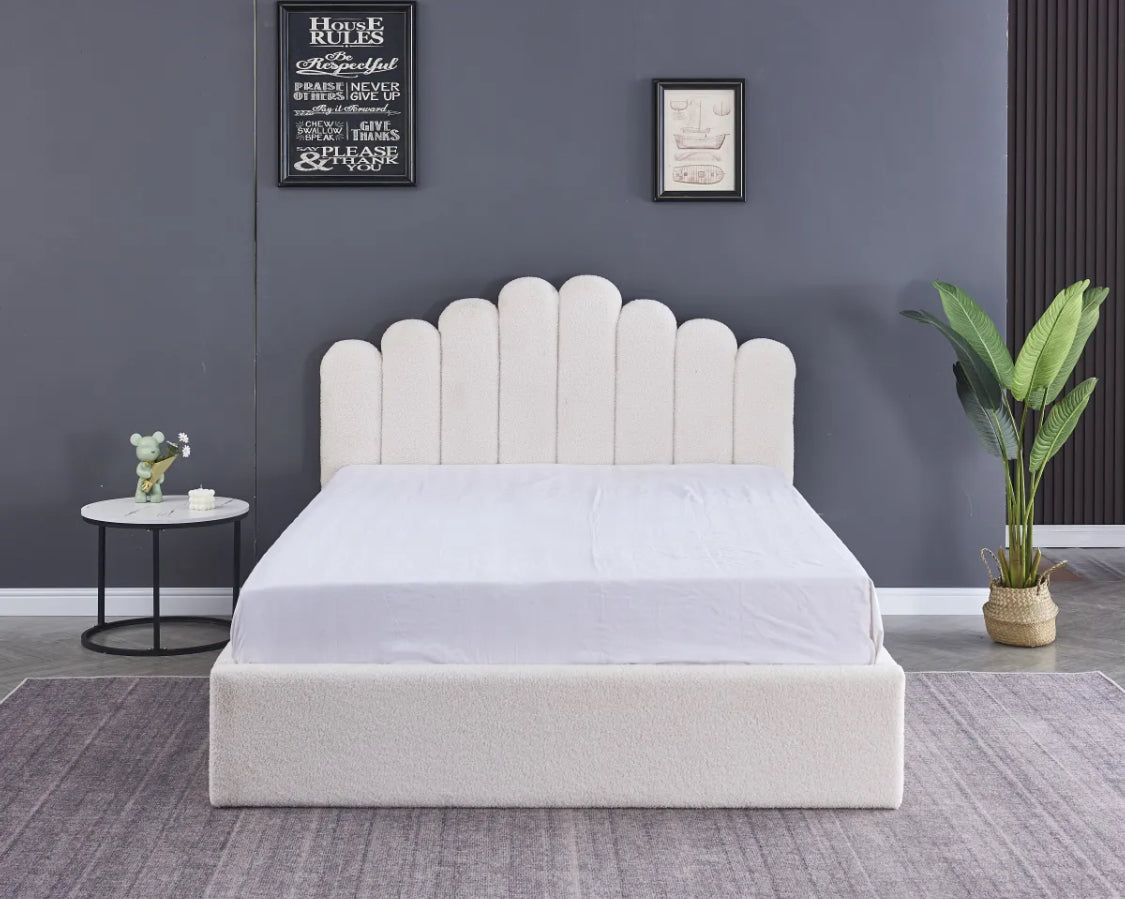 LIT COFFRE - NATURA - velours doudou