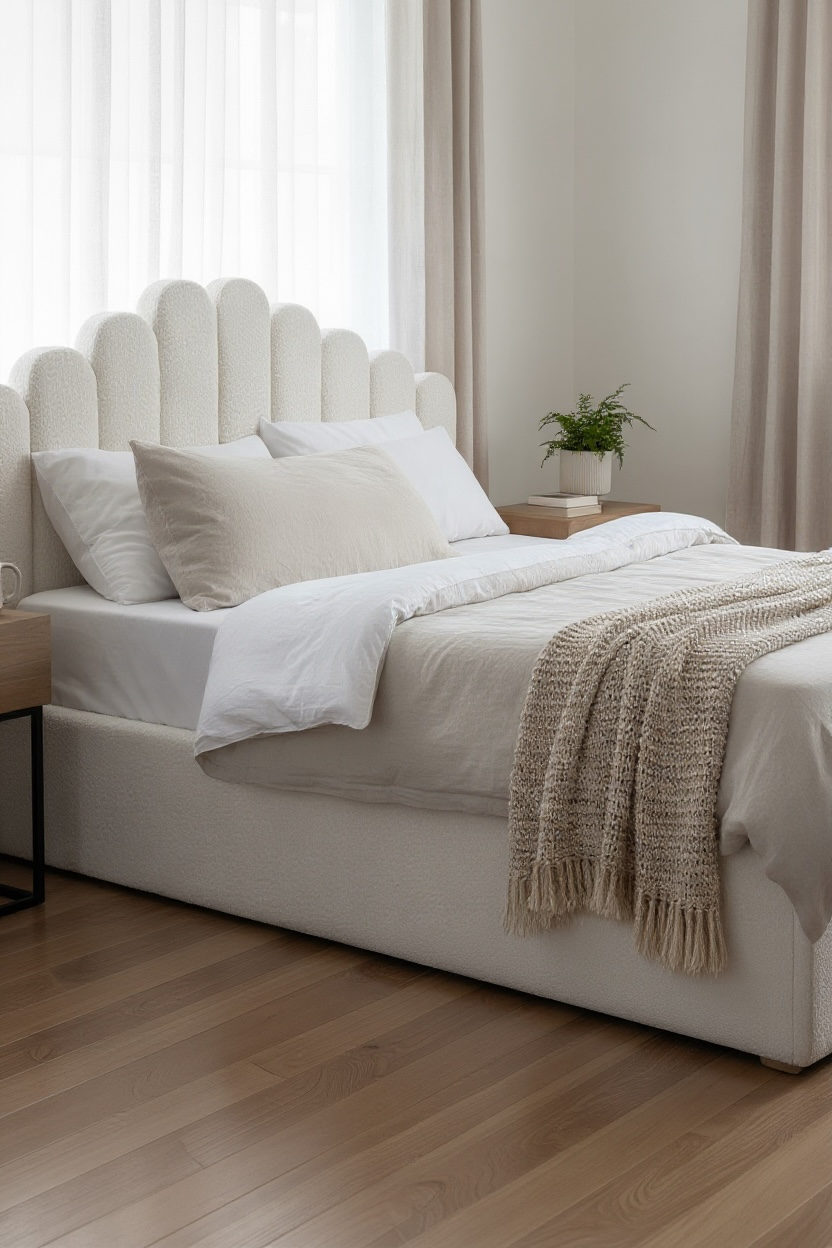 LIT COFFRE - NATURA - velours doudou